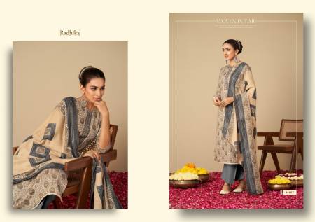 Sumyra Geet By Radhika Pashmina Dress Material Catalog

